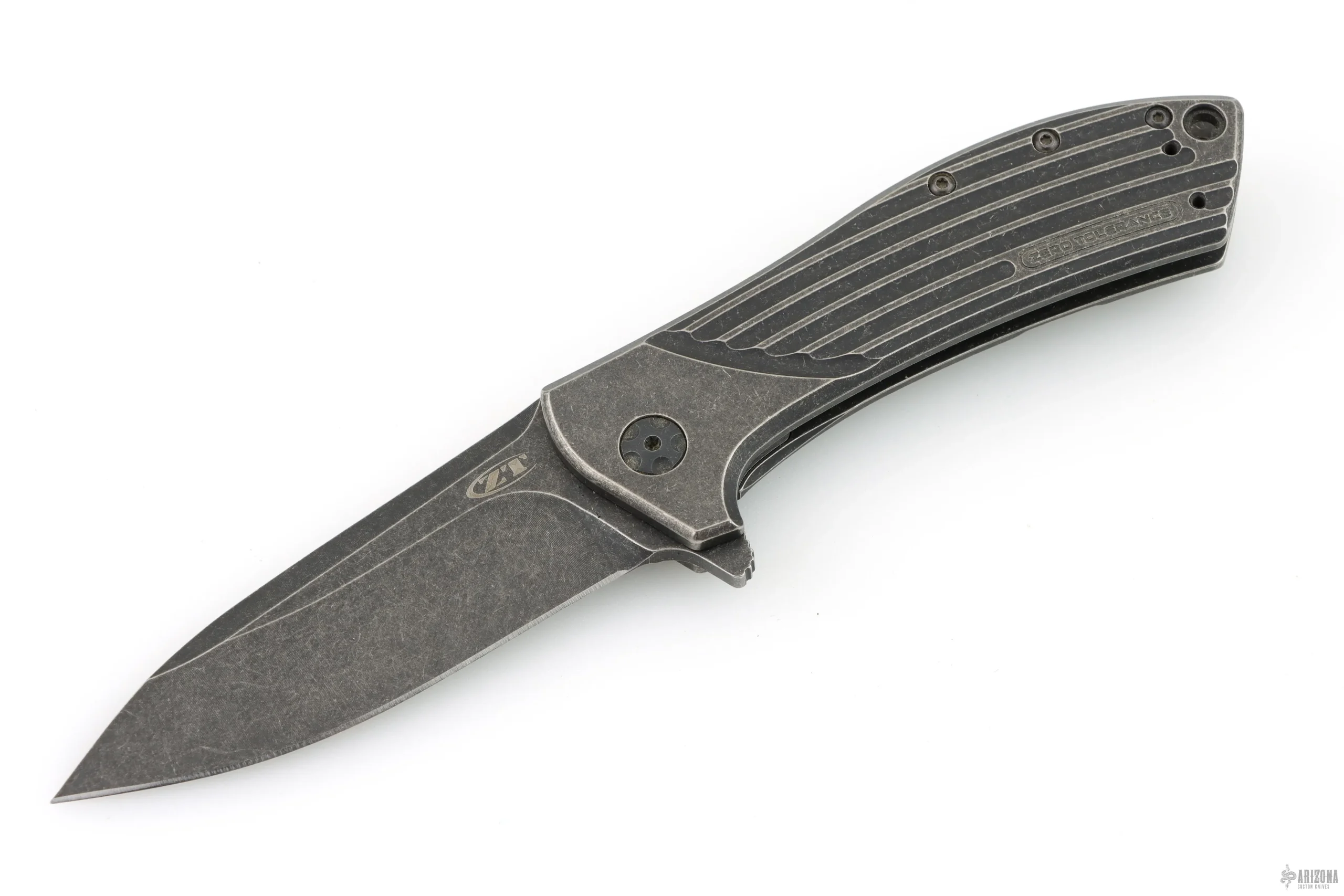 0801BW Rexford Flipper - Blackwash #1375