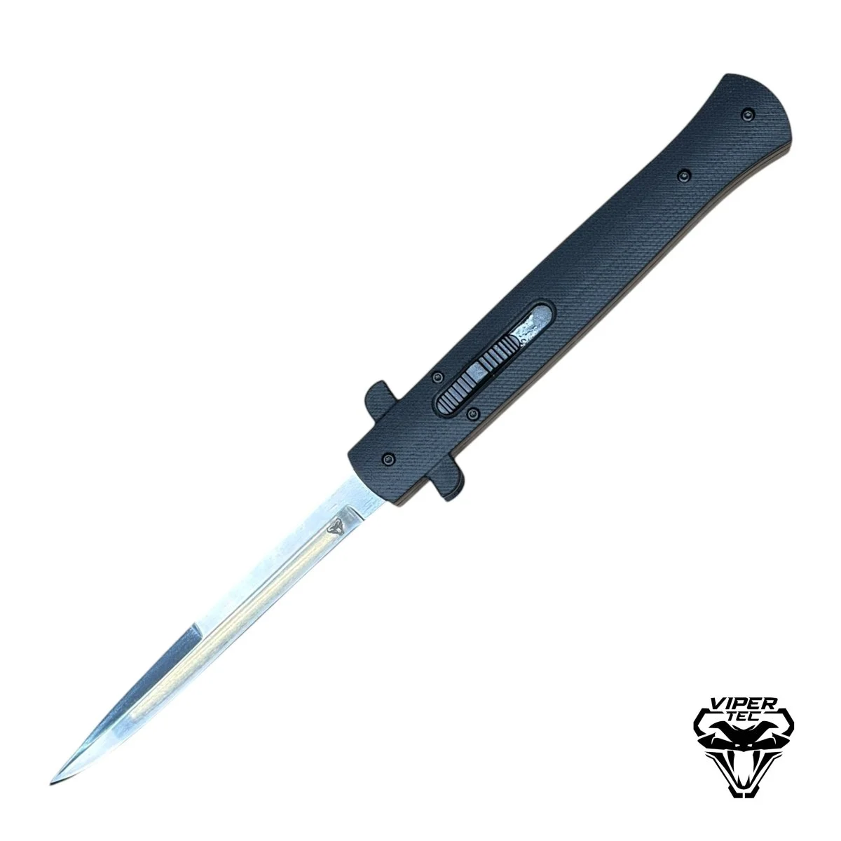 11" VT Don D/A OTF Automatic Knife – Black G10 Handle Double Edge Dagger