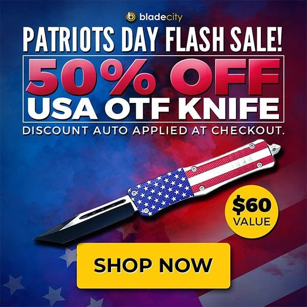 50% OFF Patriots Day OTF! Discount Applied in cart