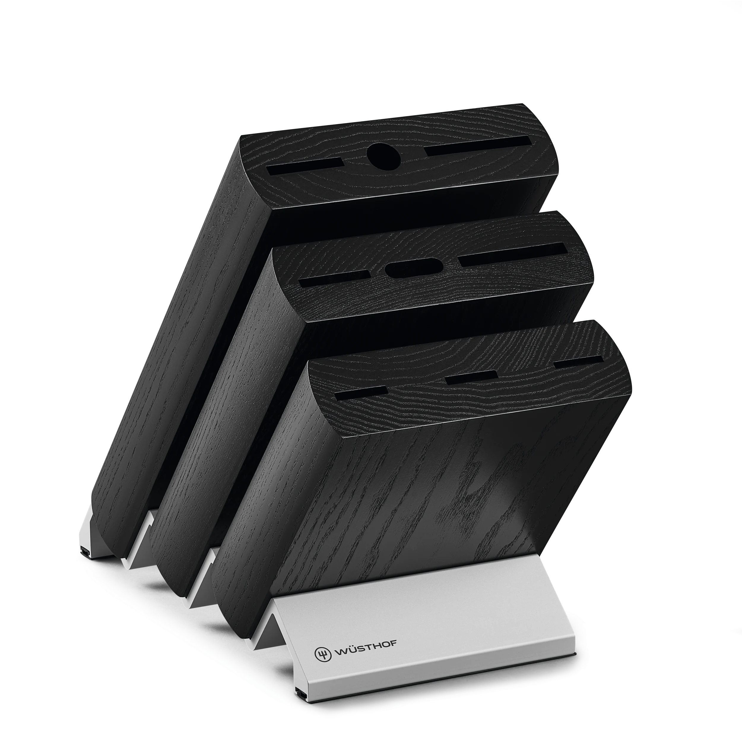 9-Slot Black Knife Block