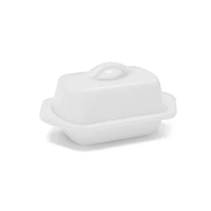 Chantal Mini Butter Dish - White