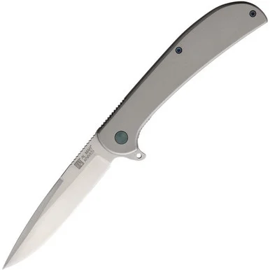 Al Mar Knives Ultra Thin - Gray 420 SS (4" D2) AMK4119