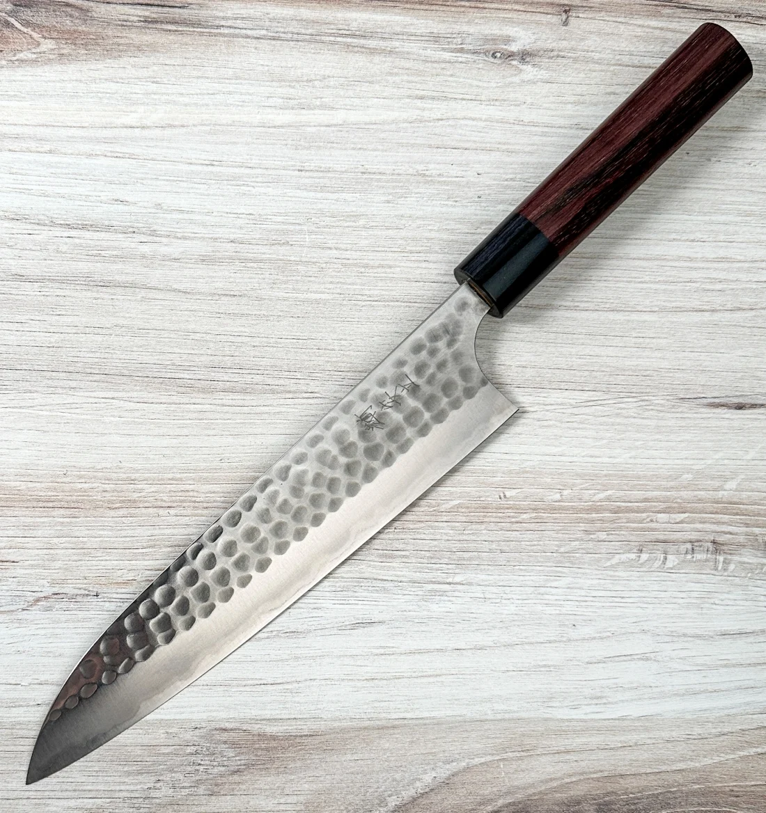 Anryu Blue #2 Hammered Gyuto 210mm