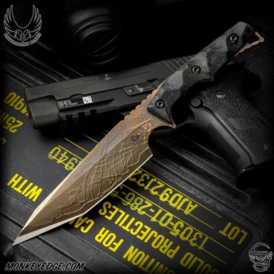 Bawidamann Blades: Spectre - Acid Etched/Spectral Patina