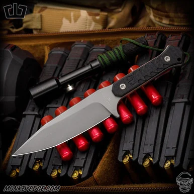 Blackside Customs Fedele X - Bead Blasted/Black G10