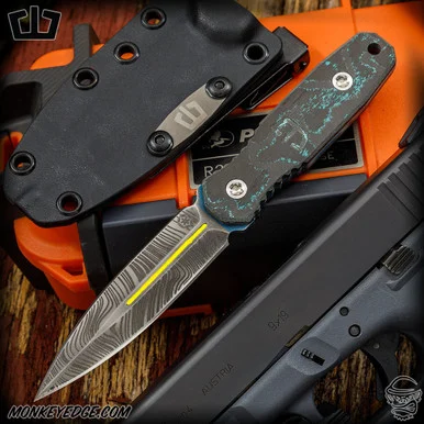 Blackside Customs Phase 7 Dagger - Beskar/Blue Camo Carbon Fiber