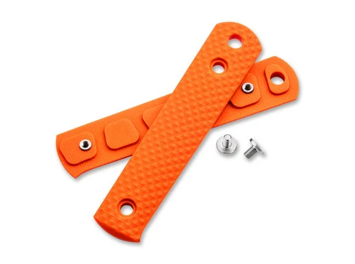 Boker BFF Packlite Handle Scale Set - Orange G-10 - Stainless Steel Screws Included - 190678
