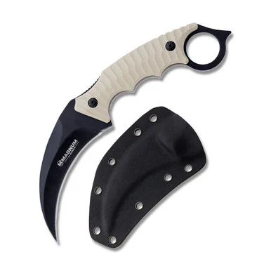 Boker Magnum Spike Karambit 4.02 Inch Plain Black Hawkbill BK02SC028