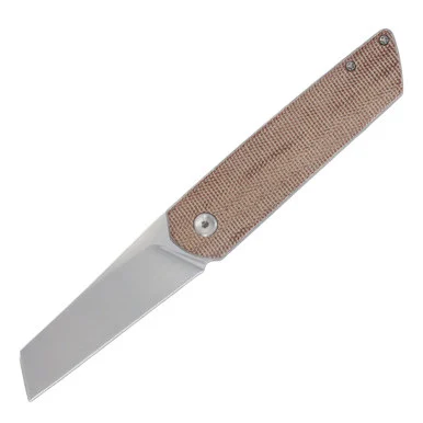 Brian Brown Finch Folding Knife Satin M390 Natural Micarta BBFINCH006