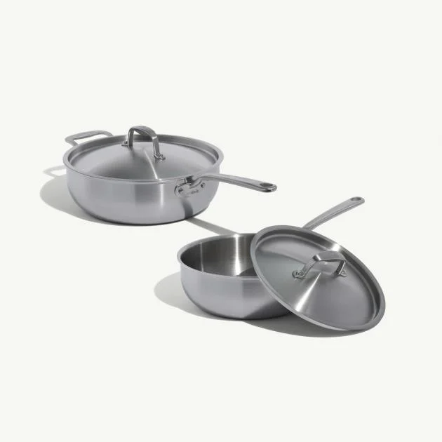 Stainless Saucier Set