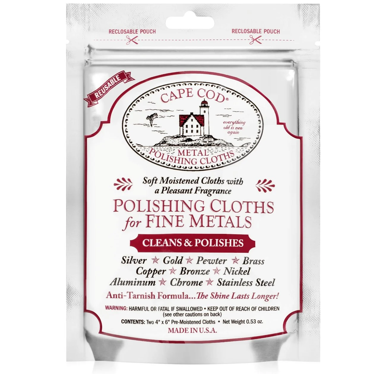 Cape Cod Polishing Cloths