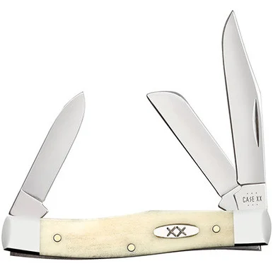 Case Medium Stockman 13311 Natural Bone Handle (63032 SS)