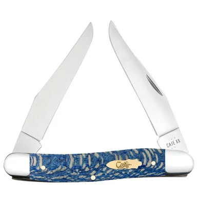 Case Muskrat 63737 Smooth Blue Sycamore Wood (MUSKRAT SS)