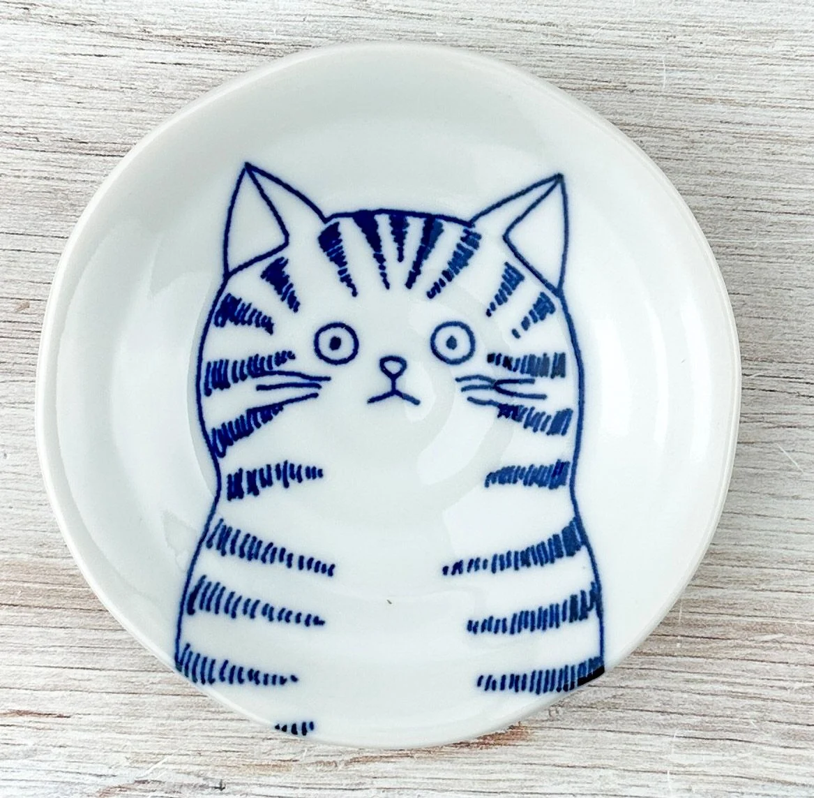 Cat Face "Meowchelin Star" Plate 4.75"