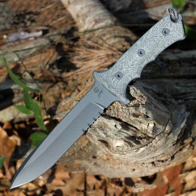 Chris Reeve Green Beret - Black Micarta (7" MagnaCut Spear Point) GB7-1006