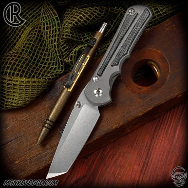 Chris Reeve Knives Folder: Inkosi Large Inlay - Tanto Black Micarta