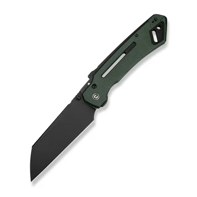 CIVIVI Buster FG Superlock Green Micarta (4.2" Nitro-V) C240523