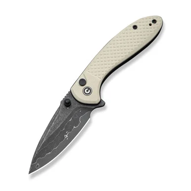 CIVIVI Faeger Flipper- Milled Ivory G10 (2.98" 14C28N) C24031-DS1