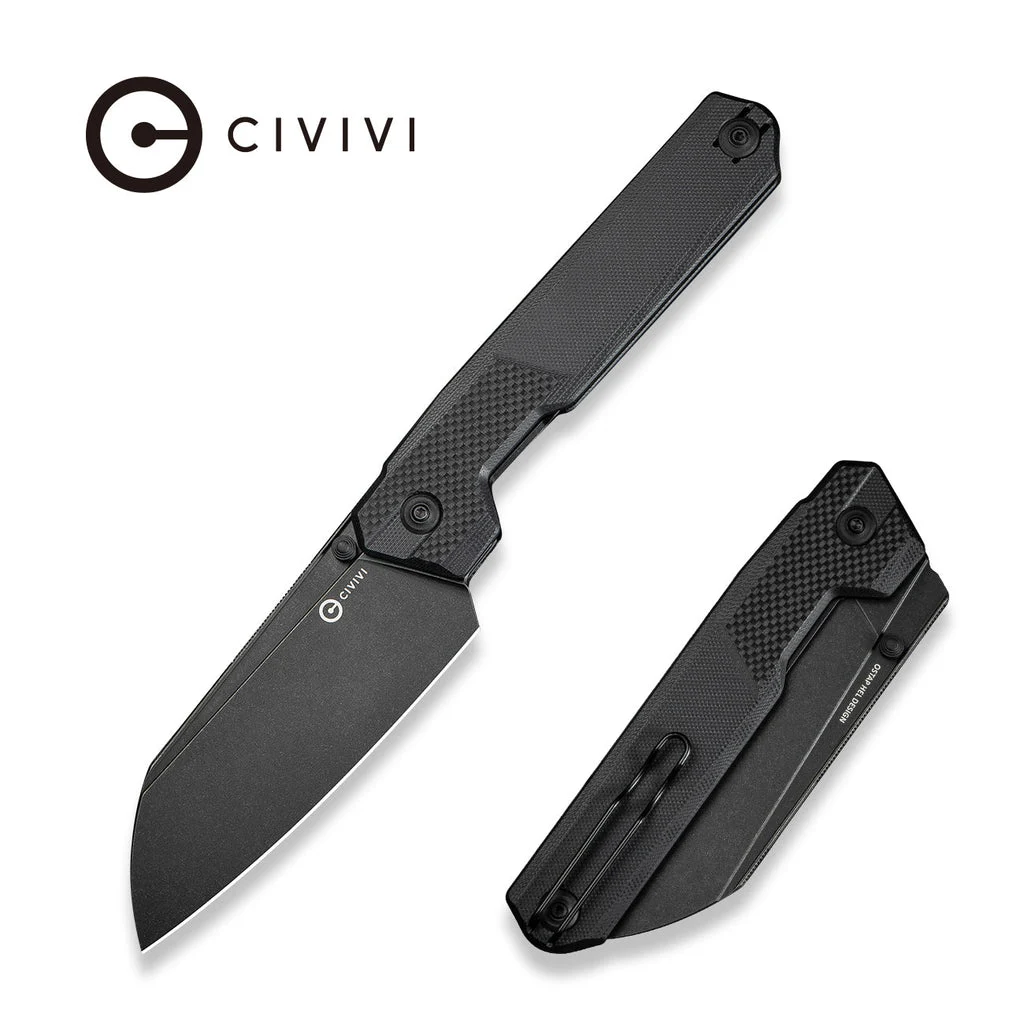 CIVIVI Hid Thumb Stud Knife G10 Handle (4.14" 14C28N Blade) C23008-1