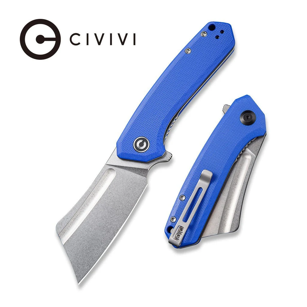 CIVIVI Mini Bullmastiff Flipper Knife G10 Handle (2.97" 9Cr18MoV Blade) C2004B