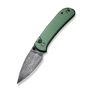 Civivi Qubit - Green Alum (2.98" Dam) CIVC22030EDS1