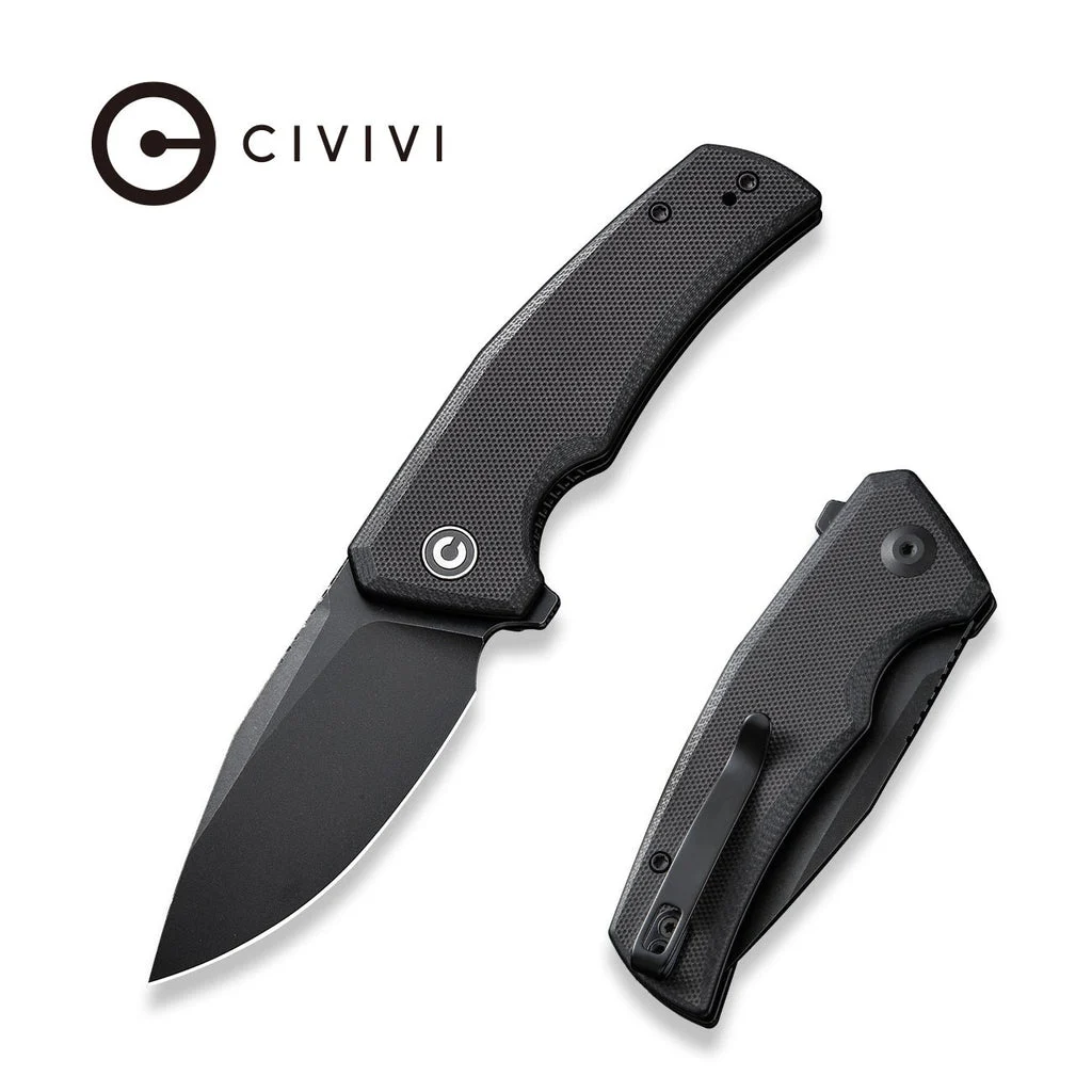 CIVIVI Regulatron Flipper Knife G10 Handle (2.98" Nitro-V Blade) C23006-1 , With No Free Gift