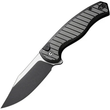 CIVIVI Stormhowl - Black/Satin Aluminum (3.30" Nitro-V) CIVC23040B1