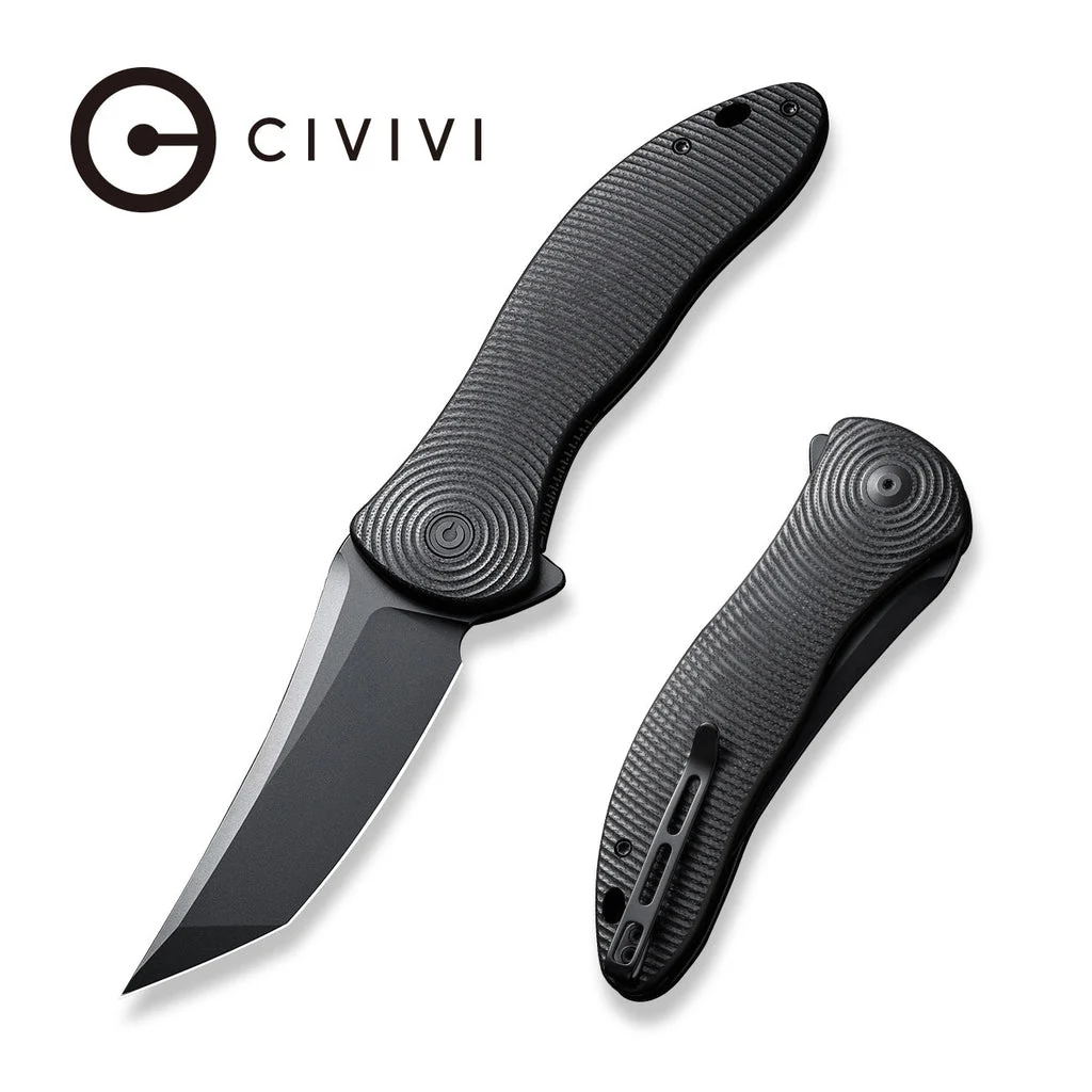CIVIVI Synergy4 Flipper Knife G10 Handle (3.94" Nitro-V Blade) C21018B-1