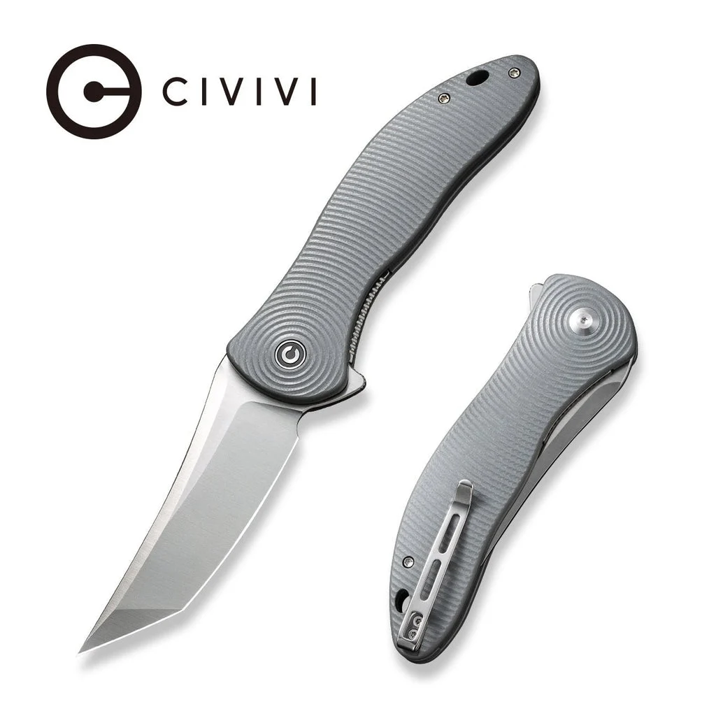 CIVIVI Synergy4 Flipper Knife G10 Handle (3.94" Nitro-V Blade) C21018B-2