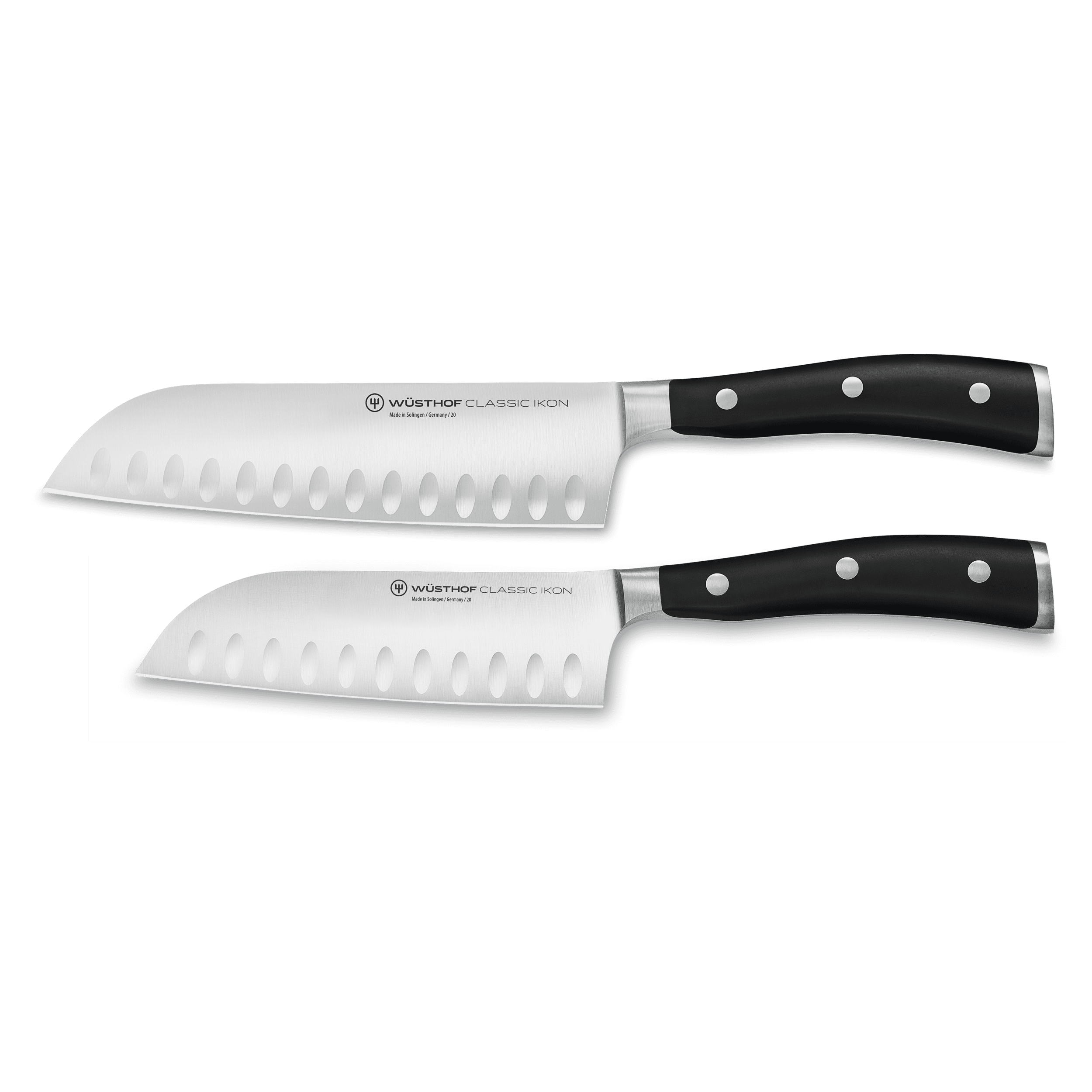 Classic Ikon 2-Piece Santoku Set