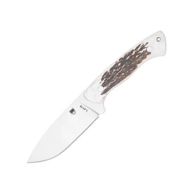 Cobratec Knives Twin Mountain Fixed Blade - Genuine Stag (4" 1.4116 Steel) CTTWMSTG4