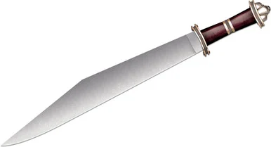 Cold Steel Viking Sword 17.25in Plain Edge Rosewood Handle CS88HVA