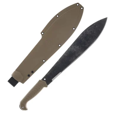 Condor Tool and Knife Terrachete Machete Desert 14.6in Plain Blade CTK62762