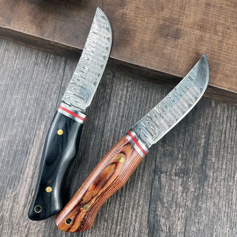 Damascus Skinning Knife