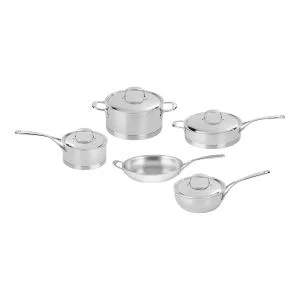Demeyere Atlantis 9 Piece Stainless Steel Induction Cookware Set