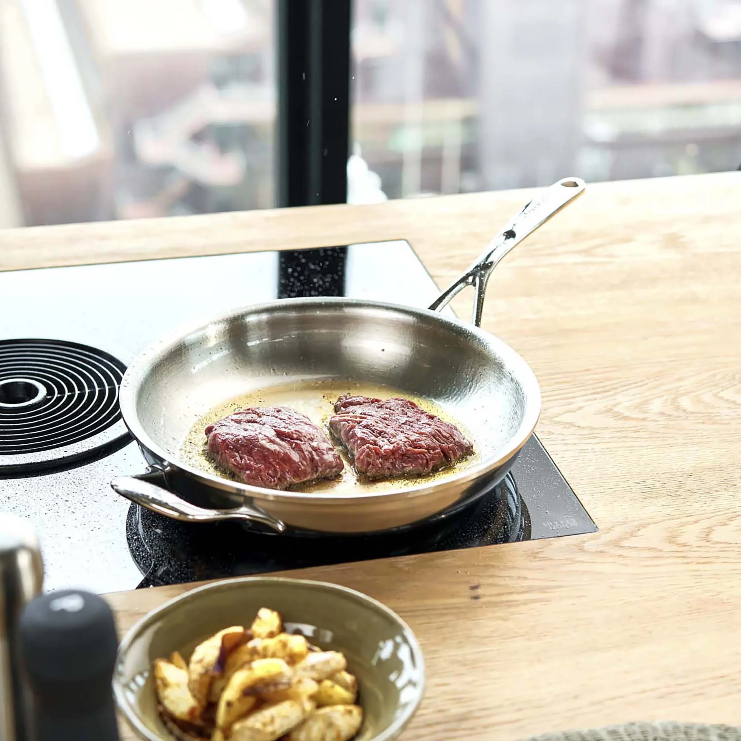 Demeyere Proline 11" Stainless Steel Fry Pan