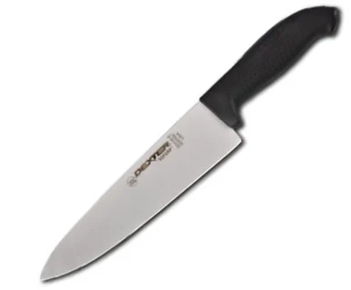 Dexter Cook's Knife Blk SoftGrip (8.0" DEXSTEEL) SG145-8B