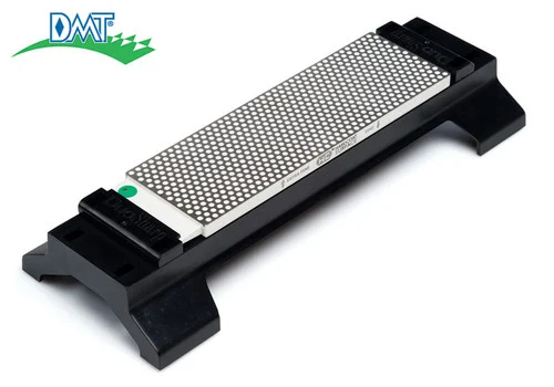 DMT W8EF-H-WB - 8.0" DuoSharp Hardcoat Surface Bench Stone – Extra-Fine/Fine w/Base