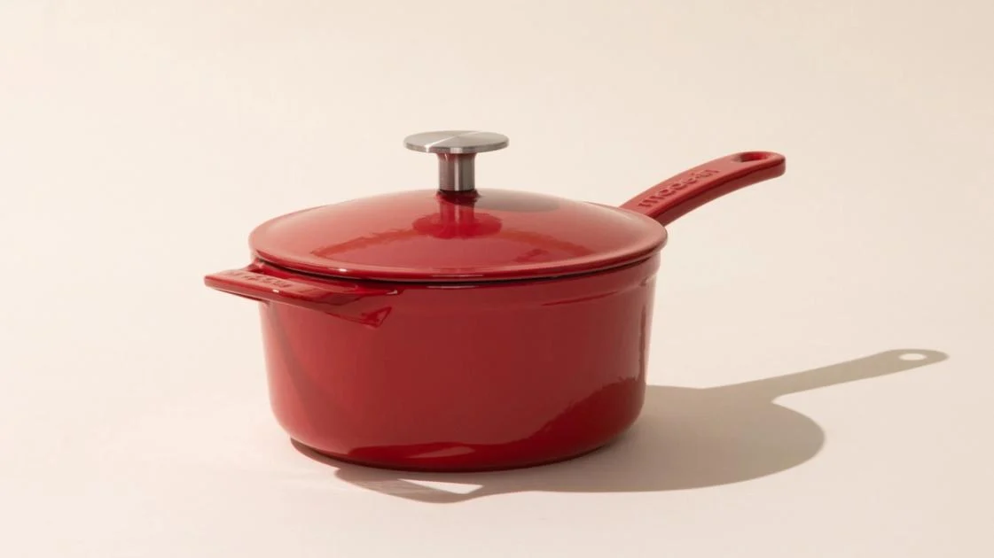 Factory Seconds Enameled Cast Iron Saucepan