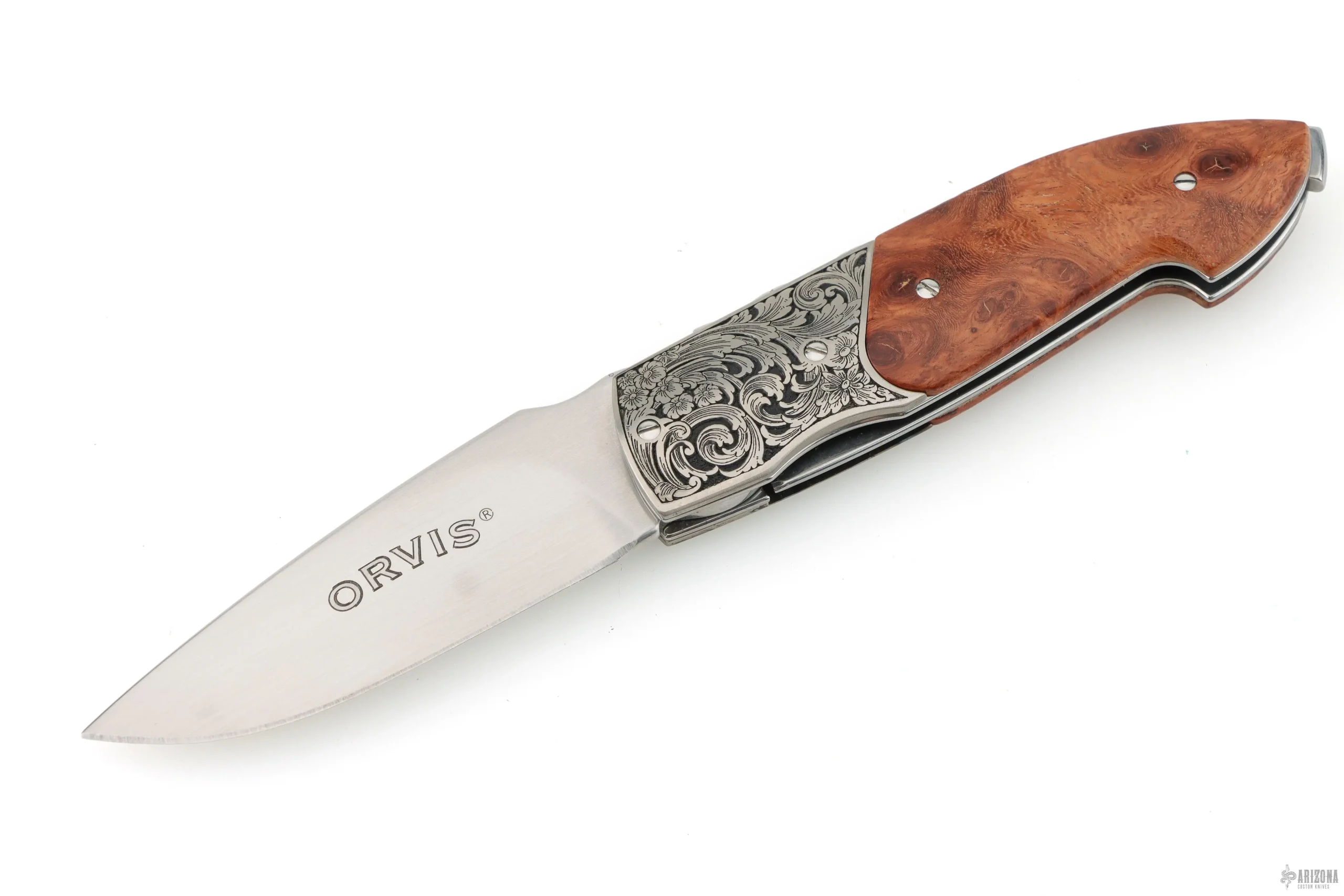Engraved Bottega Knife