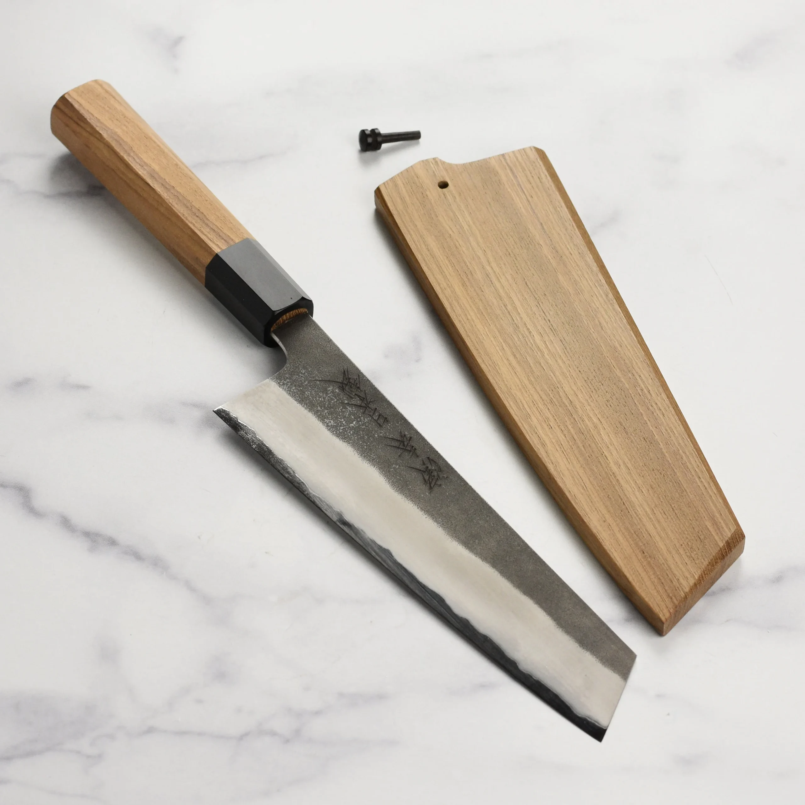 Enso Hand-Forged Aogami Super 7" Bunka with Saya