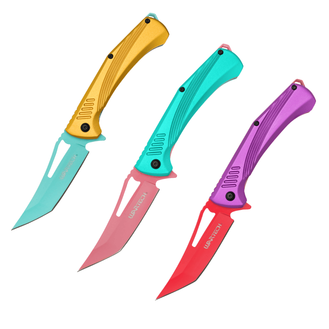 Flux - 8.25" Assisted Opening Pocket Knife (Multiple Colors Available)