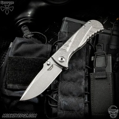 George Knives Talos - Stonewashed Sweep