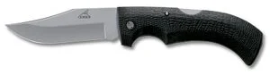 Gerber 06069 Gator - 3.76" Plain Edge 420HC Clip Point Blade - GFN Handle w/Gator Grip Overmold Handle