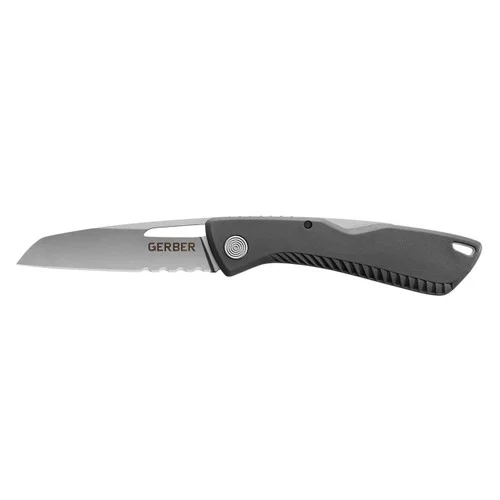 Gerber 30-001410 Sharkbelly - 3.25" Combo Edge 420HC Sheepsfoot Blade - Textured Sharkskin Grip™ Handle
