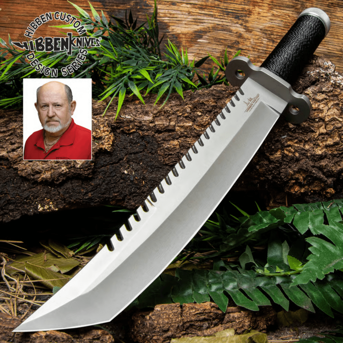 Gil Hibben Sawback Survival Tanto Knife