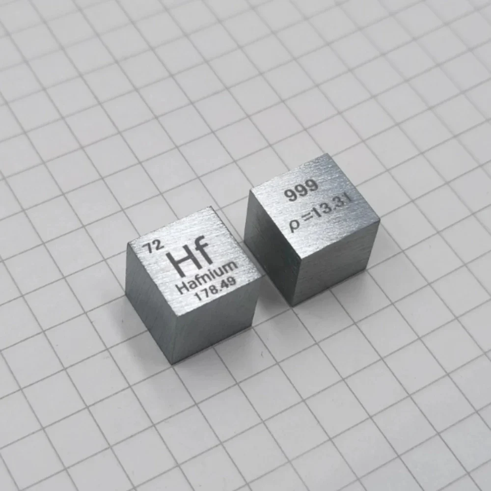 Hafnium Metal Cube