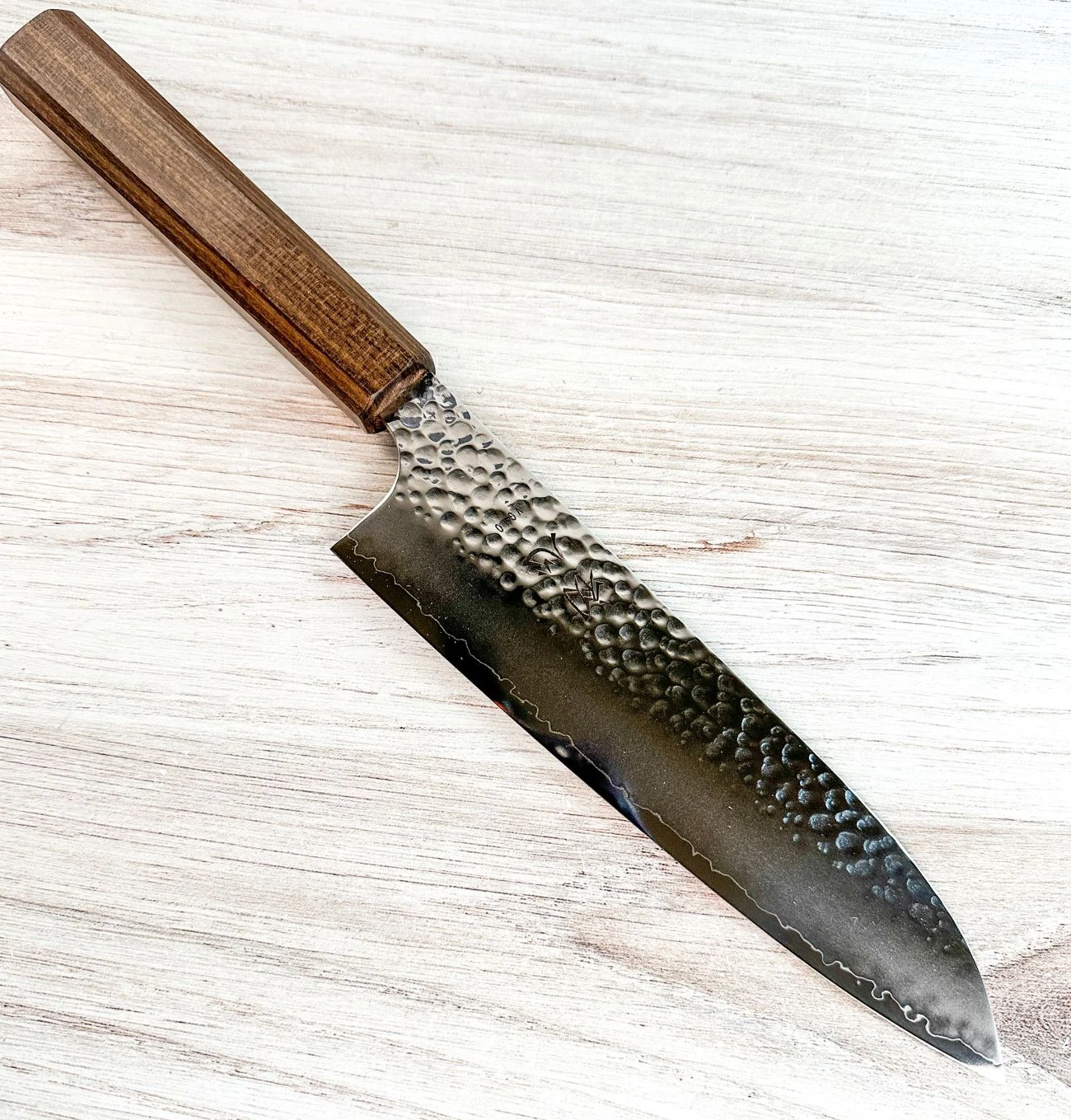 Hatsukokoro Hayabusa VG10 Tsuchime Santoku 180mm