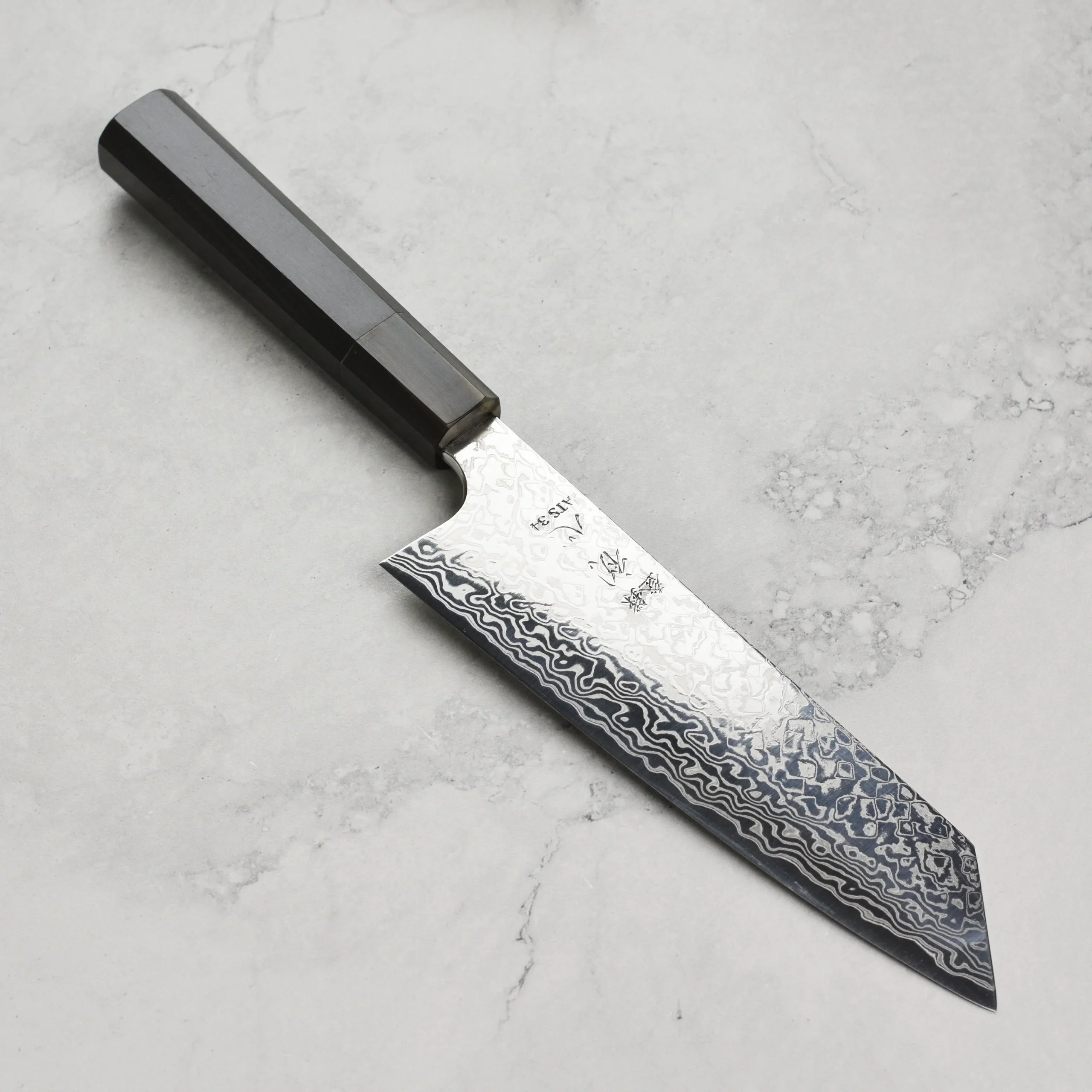 Hatsukokoro x Yauji Ginga34 Damascus 6.7" Bunka