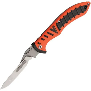Havalon Forge - Orange/Black Polymer/TPR (2.75" Stainless Steel) XTC-60ARHO